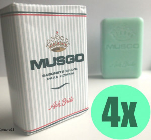Seife MUSGO REAL ACH BRITO - Paket 4 x 160gr