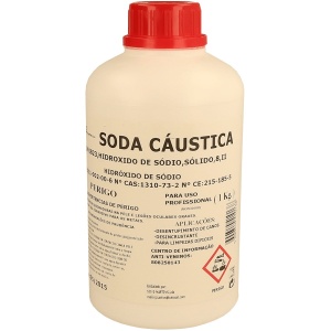 Soda Caustica 1Kg (Formato Grande)