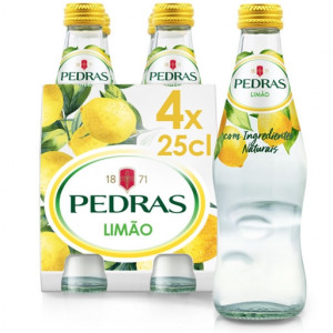 Wasser Pedras Salgadas Zitrone - Paket 4 x 25cl