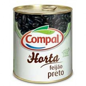 Schwarze Bohnen Compal - 820g (Großpackung)