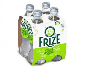 Wasser Frize Zitrone, Ingwer und Gurke - Paket 4 x 25cl