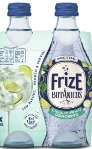 Acqua Frize Botanici Lime, Cetriolo e Zenzero - Pack 4 x 25cl