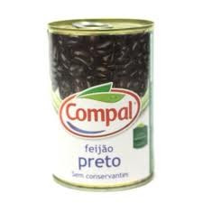 Feijão Preto Compal - 410g