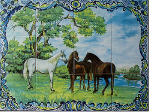 Panel de Azulejos - 60 cm x 45 cm