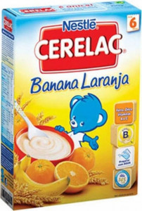 Nestle Cerelac Banana e Laranja - 250g