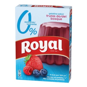 Royal ZUCKERFREIES Waldfrüchte-Gelatinepulver - 31 g
