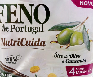 Sabonete Feno de Portugal Nutri Cuida - Pack 4 x 90g