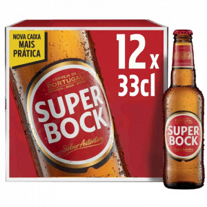 Super Bock Beer - Pack 12 x 33cl