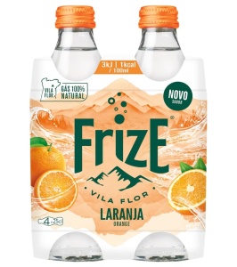Wasser Frize ORANGE - Paket 4 x 25cl