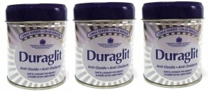 Duraglit Polidor de Prata e Outros Metais – Pack 3 x 75g