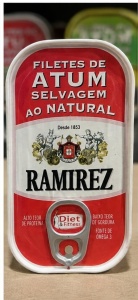 Filetti di Tonno Ramirez al Naturale - 120 g