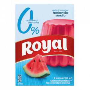 Gélatine "Royal" ZÉRO SUCRE Pastèque - 31gr