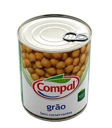 Kichererbsen Compal - 820g (Großpackung)