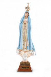 Statua di Fatima meteo - cambia colore con il tempo - 21cm