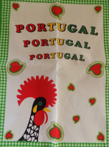 Traditionelle Barcelos Galo Küchentücher – 4er-Pack