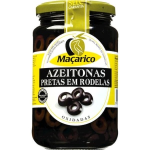 Aceitunas Negras en Rodajas "MAÇARICO" - 350 g