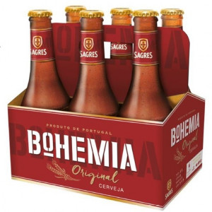 Cerveza "Sagres" Bohemia Original - Pack 6x33cl