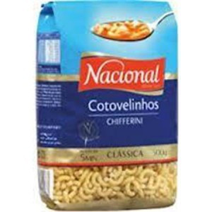Massa COTOVELINHOS Nacional - 500g