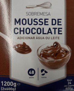 Schokoladenmousse PROFI - 48 Portionen - 1200gr