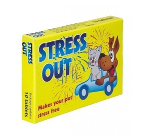 STRESS OUT Anti-Stress per Cani e Gatti - 10 Compresse - SPEDIZIONE GRATUITA