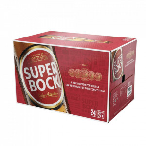 Super Bock Beer - Pack 24 x 33cl