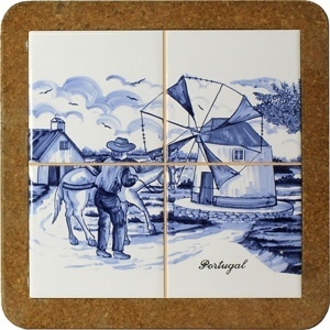 Dessous de Plat en Liège pour Table de Cuisine ou Salle à Manger - 20 x 30 cm
