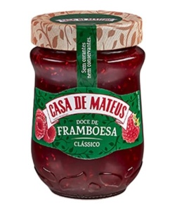 Jam "Casa de Mateus" Raspberry - 350gr