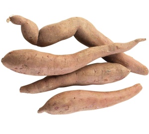 Patate douce à chair jaune +/- 1 kg