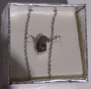 Colar Prateado com Centro Prateado - FREE SHIPPING - Img 4
