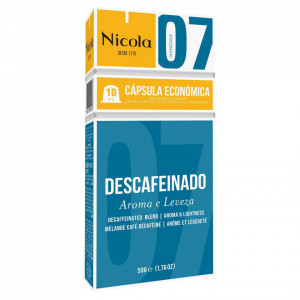 Entkoffeiniert "Nicola" x 10 Kapseln