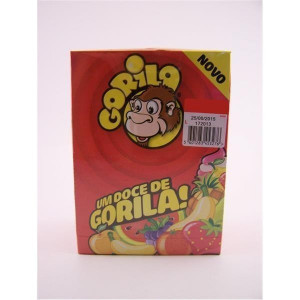 Gomas "Gorila" Cola - Limon x 100