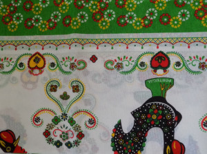 Traditionelle Barcelos-Hahn-Tischdecke – 150 x 150 cm - Img 4