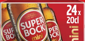 Cerveja Mini Super Bock - 24 x 20 cl