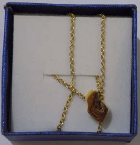 Colar Dourado com Centro Dourada - FREE SHIPPING - Img 2