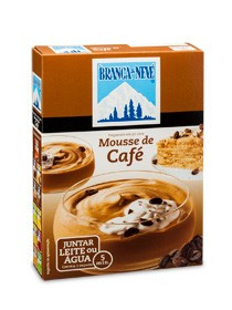 Kaffee-Mousse "Branca de Neve"