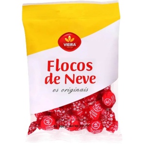 Rebuçados Flocos de Neve Vieira - 200g (2 x 100g) Big Size