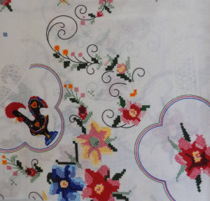 Traditionelle Barcelos-Hahn-Tischdecke – 150 x 150 cm - Img 5