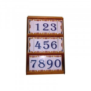 Azulejos de Letras e Números - Qte Min. 4 unidades - Img 2