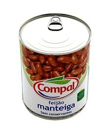 Feijão Manteiga Compal - 820g (Big Size)