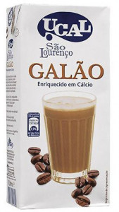 Galão Ucal - Paket 6 x 1Lt (Milch mit Kaffee)