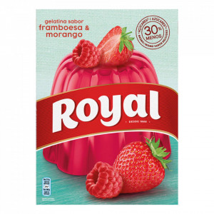 Gélatine Royal Framboise et Fraise - 114g