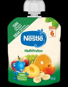 Nestle Multifrutos Bolsa - Pack 6 x 90g