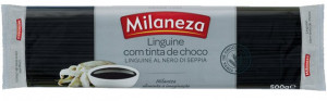 Pasta LINGUINE NERO "Milaneza" - 0,5 kg
