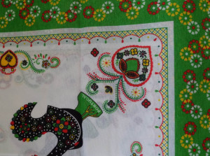 Traditionelle Barcelos-Hahn-Tischdecke – 150 x 150 cm - Img 6