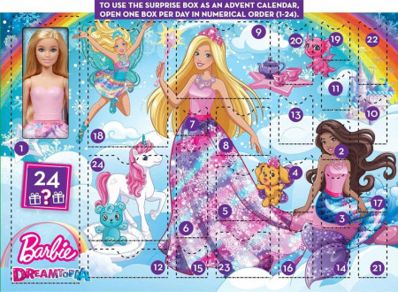 CADV20 - Calendar Advent Copii - Papusi, 24 Surprize pentru Craciun - Img 5