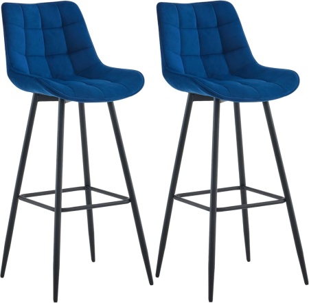SCB208 - Set 2x Scaune Bar - Negru / Gri / Verde / Albastru / Maro - Img 3