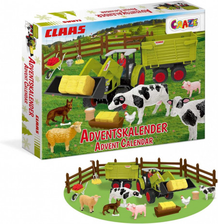 CADV6 - Calendar Advent Copii - Ferma, 24 Surprize pentru Craciun - Img 7
