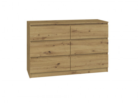 COM513 - Comoda 120 cm, pentru dormitor, living, dining: Maro - Img 3