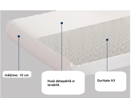 PACC3 - Pat Ursulet tapitat si extensibil,140 x 200 cm - patut copii, fetite / baieti - Catifea Crem - Img 10