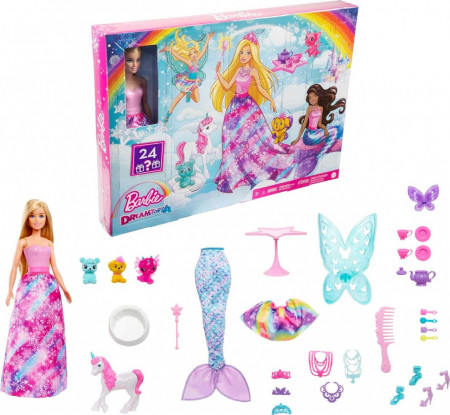 CADV20 - Calendar Advent Copii - Papusi, 24 Surprize pentru Craciun